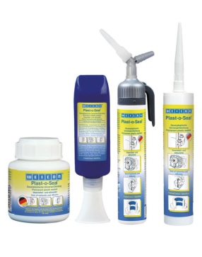 WEICON PlastoSeal 230 г Пластичный материал не содержит силиконов растворителей не имеет запаха Сохраняет эластичность до и после монтажа Синий