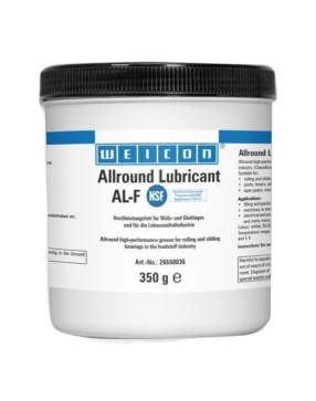 WEICON ALF Высокоэффективная жировая смазка 350 г для вращающихся и скользящих поверхностей в пищевой промышленности tот 30С до 120С